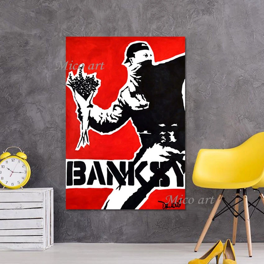 Дешевые холщовые картины без рамки искусство и ремесло акриловые настенные для