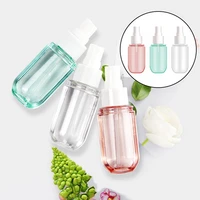 1pc 30ml transparent empty spray bottles plastic mini refillable container empty cosmetic containers color travel use