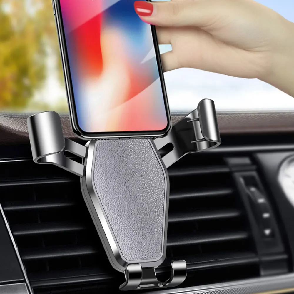 

Phone Holder Universal Gravity Auto Phone Holders Car Cell Phone Stand Support for iPhone Xiaomi Samsung Huawei Mobile Bracket