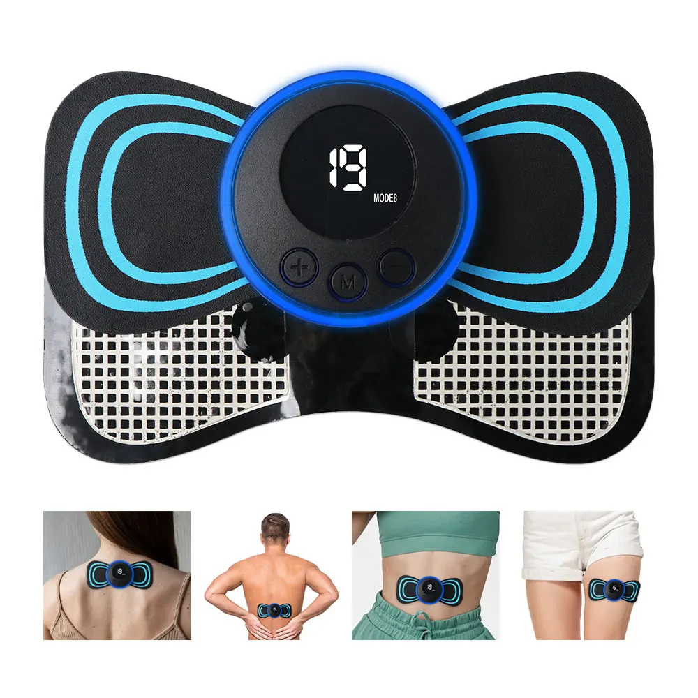 

Rechargeable Electric Neck Massage EMS Neck Massager Cervical Vertebra Massage Patch for Muscle Pain Relief Neck
