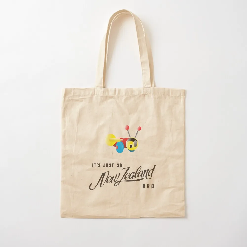 Фото It Just so New Zealand Bro, Buzzy Bee Tote Bag Холщовая холщовая сумка для женщин, сумка на тележке для покупок №1