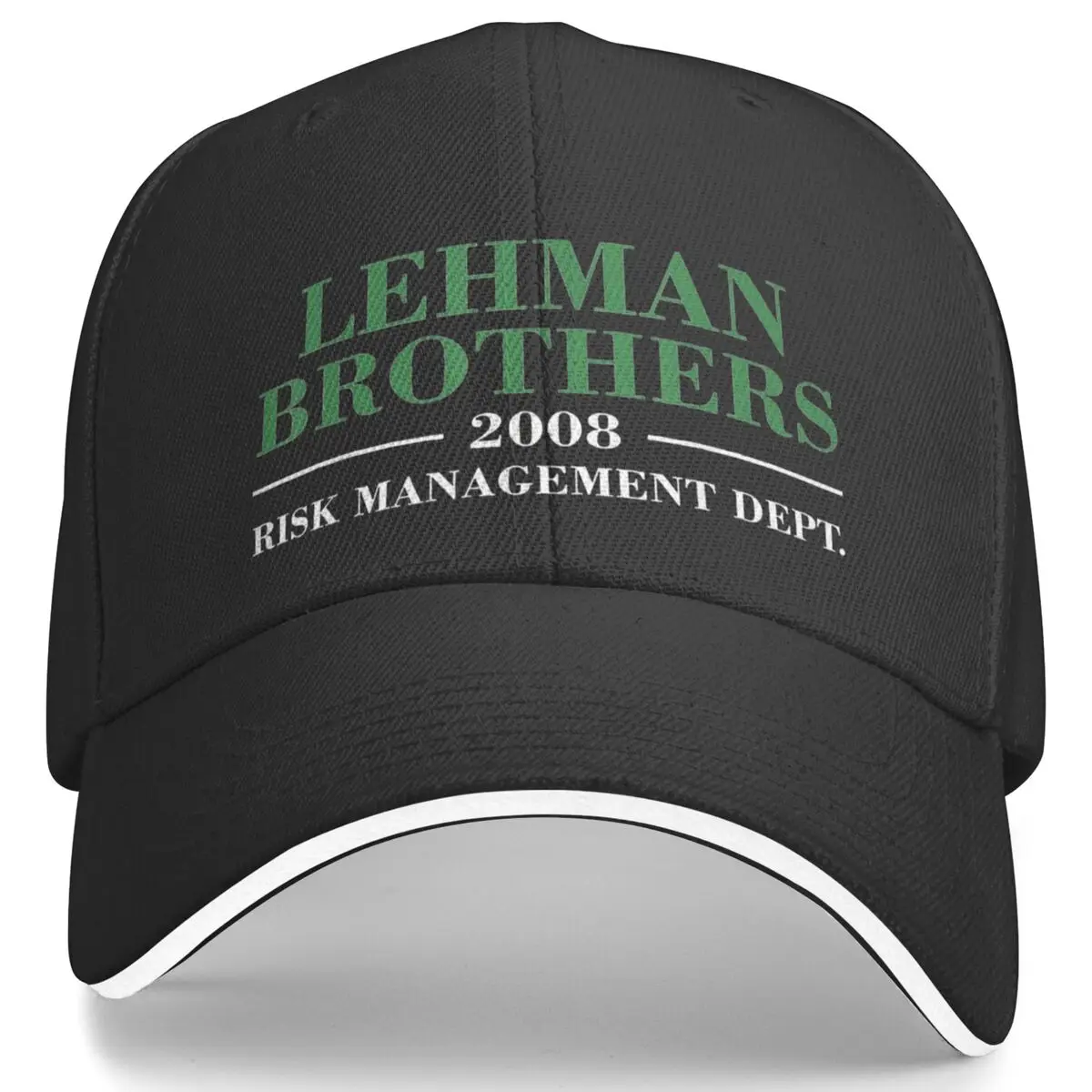 Lehman Brothers Risk Management Dept Бейсбольная кепка Охота Кемпинг Регулируемая шляпа