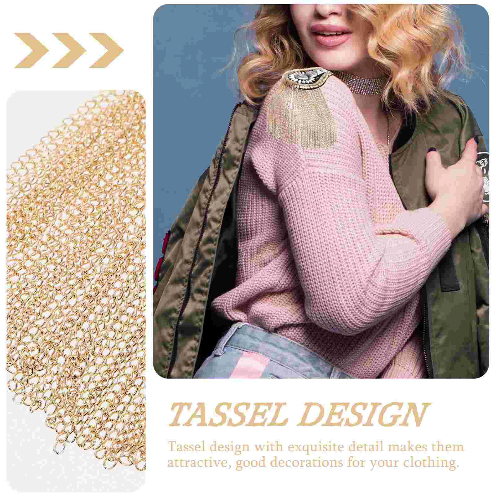 Костюмы с кисточками на плечах мужская спортивная куртка золотой декор мужские