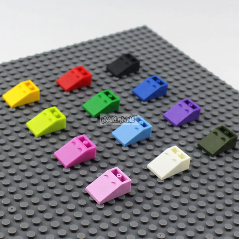 Marumine 2x3 инвертированный наклон MOC Строительные кирпичи детали 30 шт. классические