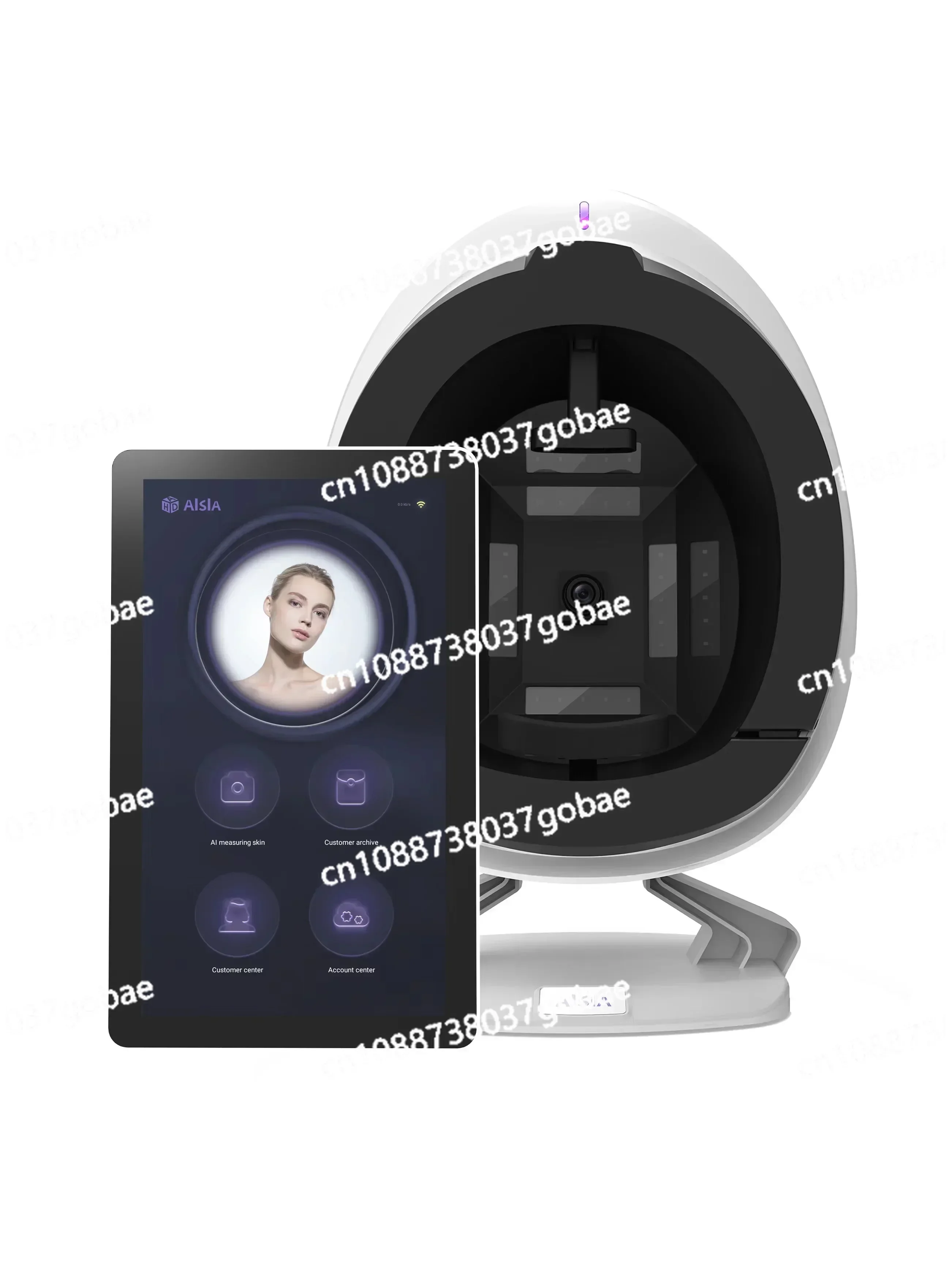 Портативный 3D AI-анализатор диагностики кожи лица тестер для сканер волшебное