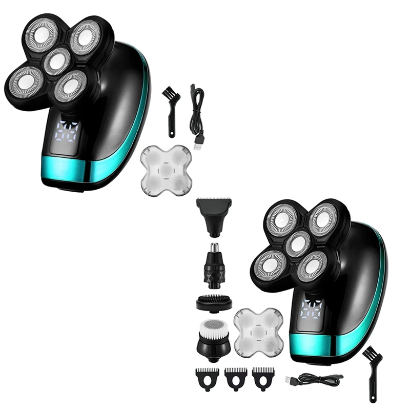 

HAEGER Multi Grooming Kit Digital Display Electric Shaver Hair Trimmer Beard Electric Razor Wet Dry Men Facial&Body Shaving