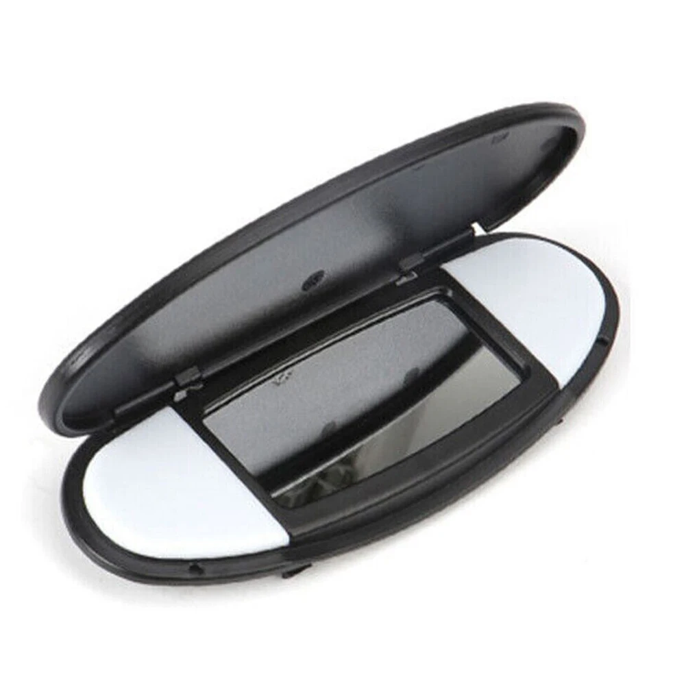 

Car Sun Visor Vanity Mirror Cover For BMW Mini R55 R56 R60 07 -14 Rear Side Glass Scoop Louvers Cover (with Lens, With Lampshade