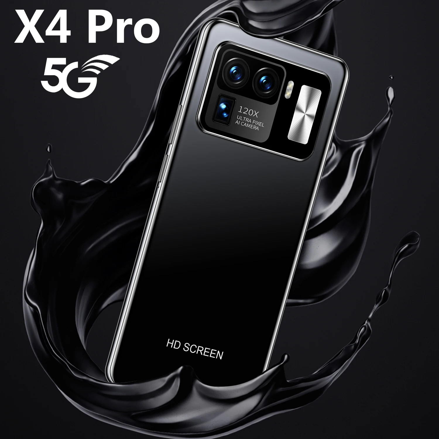 Смартфон глобальная версия X4 Pro 7 3 дюйма 6800 512 ГБ разблокированные мобильные