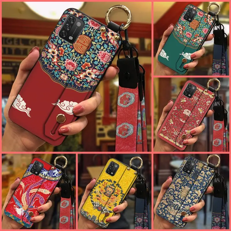 kickstand wrist strap phone case for umidigi a11 durable original new soft case for man free global shipping