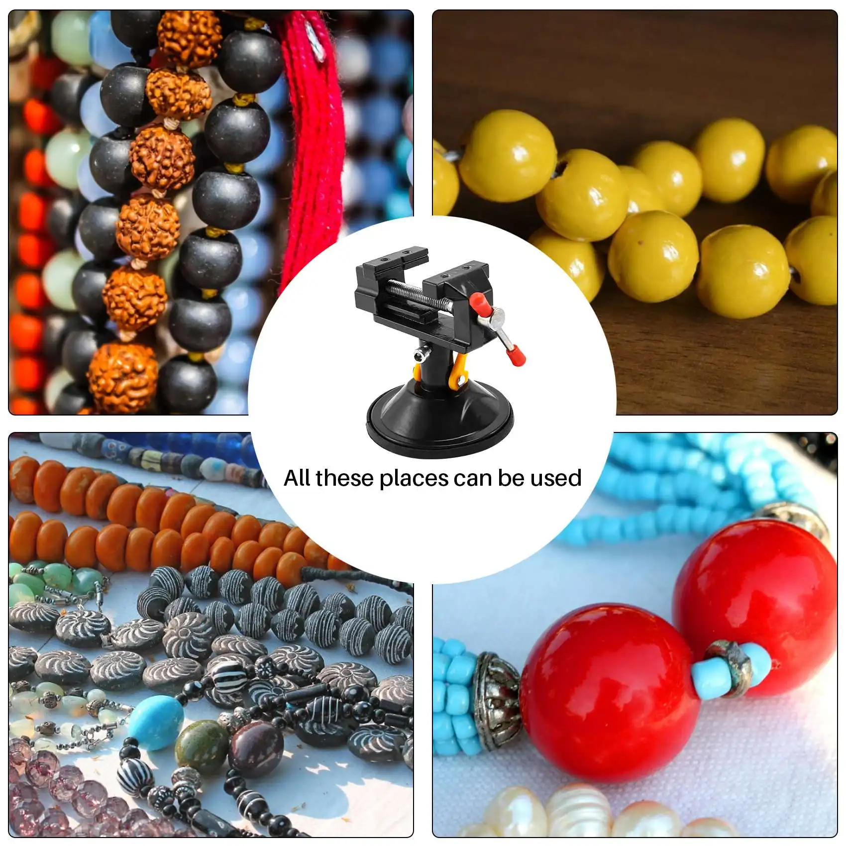 Портативный мини настольный тиски зажим для небольших работ хобби ювелирные