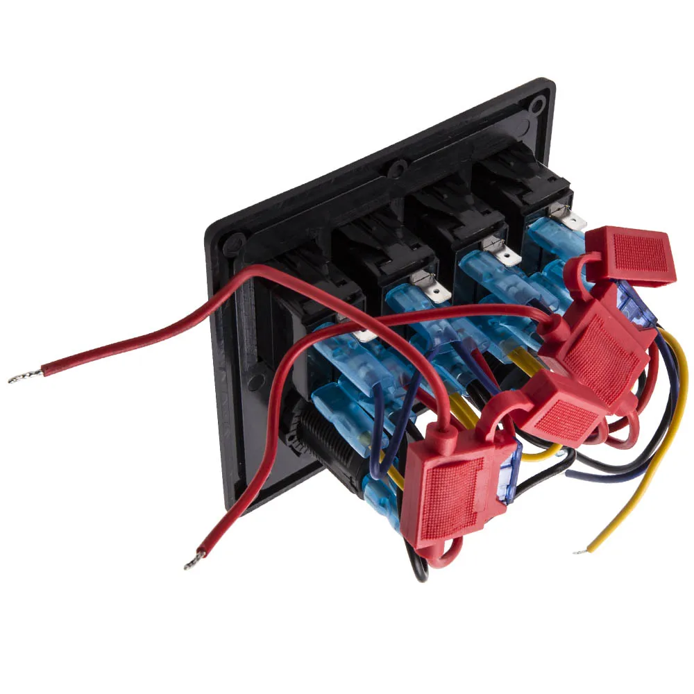 240W 12/24V светодиодный 4-х кнопочный тумблер с переключателем для Jeep Car off-road RVs и