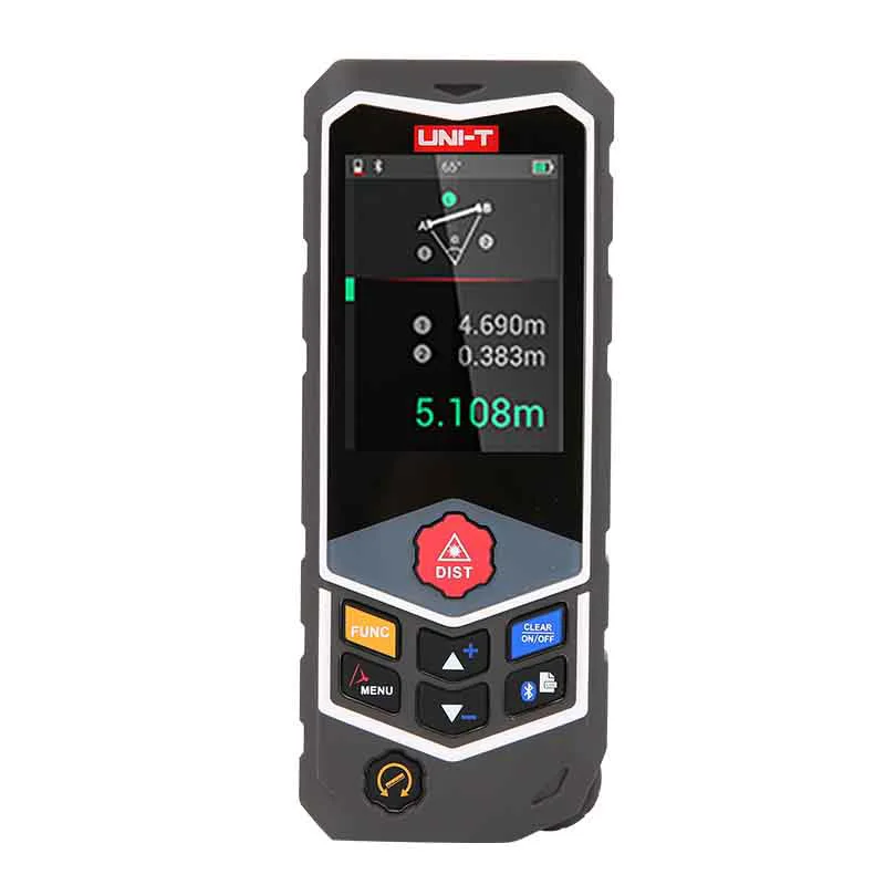 

UNI-T LM120D PRO Laser Distance Meters Curvature Edition Laser Electronic Ruler Voice Reading with Good rangefinder