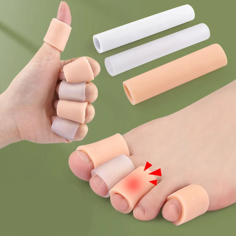 4 шт. = 2 пары силиконовые бриджи для мозолей