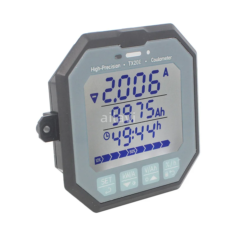 TX20 Bluetooth Кулоновый измеритель Батарея Монитор Индикатор емкости литиевой