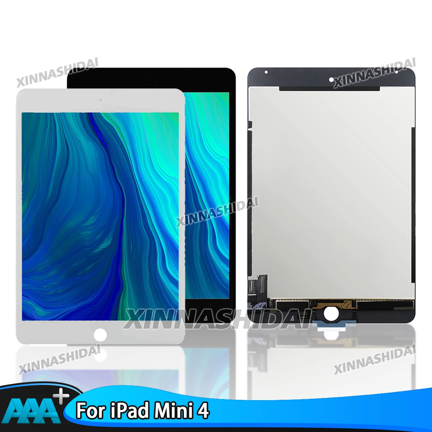 Фото ЖК-дисплей AAA+ для iPad Mini 4 A1538 A1550, новый ЖК-дисплей с сенсорной панелью в сборе, замена ЖК-дисплея для iPad Mini 4 №3