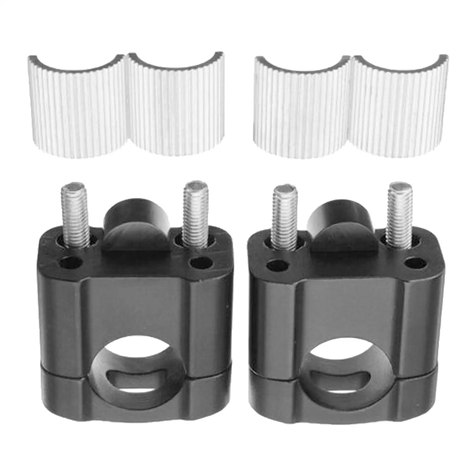 

2pcs Universal Motorcycle Handlebar Risers 28mm Bracket Adaptor Replace