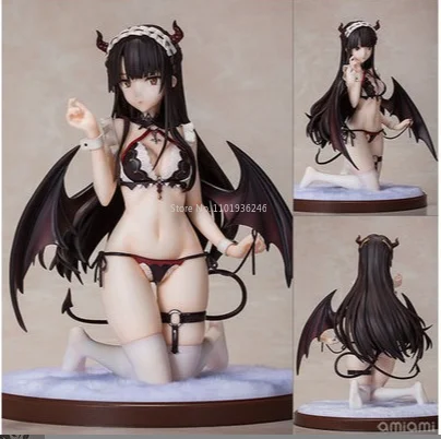 

Beautiful Girl Taya Devil Maid PVC Cartoon Characters Adult Series Model Doll Gift