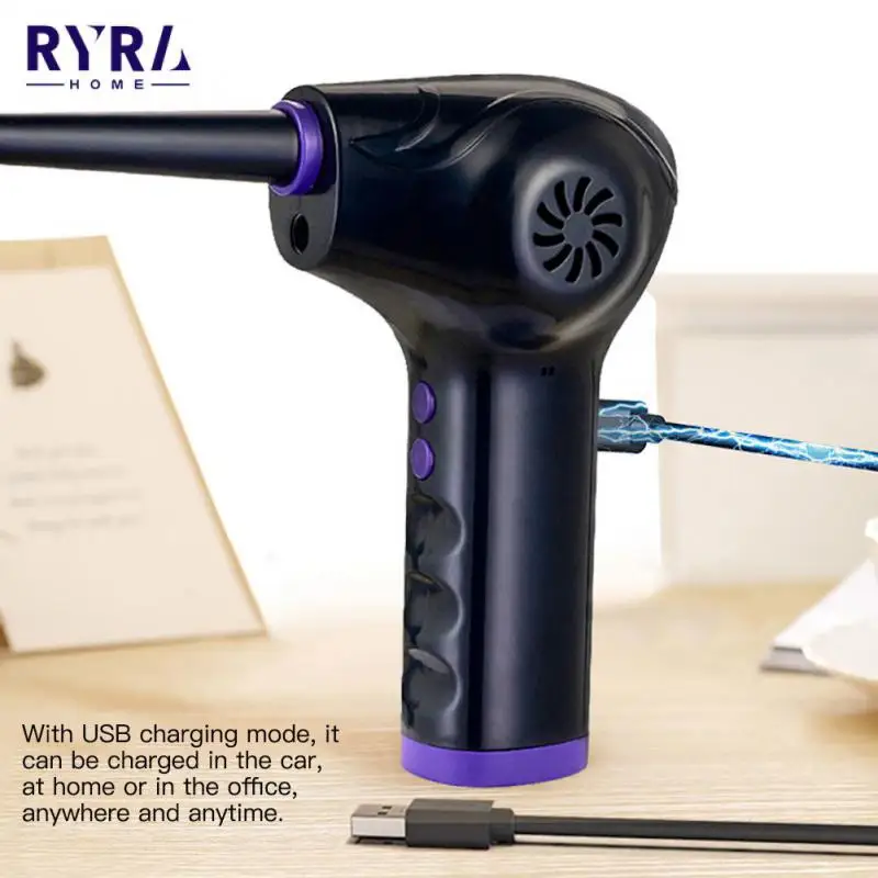 

Upgrade Air Duster Wireless Air Blower Compressed USB Handheld PC Laptop Car Keyboard Electronics 1000mAh Commercial Cleaning