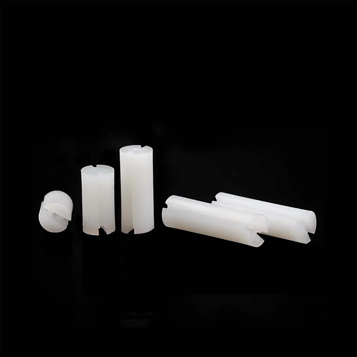 Черно-Белая нейлоновая пластиковая светодиодная Диодная подставка с тремя