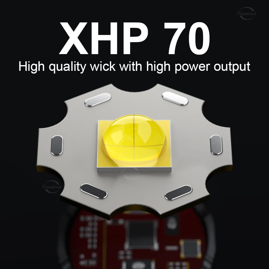 180000 LM светодиодный фонарик высокой мощности тактический фонарь аварийный