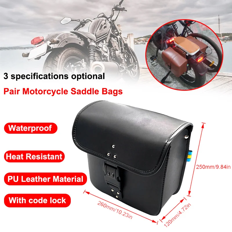 Универсальные мотоциклетные сумки боковая сумка для инструментов из