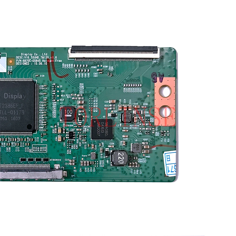 Логическая плата 6870C-0584A для телевизора V16 55UHD tm120 _ 0 6 с диагональю 43 '❉'' 55