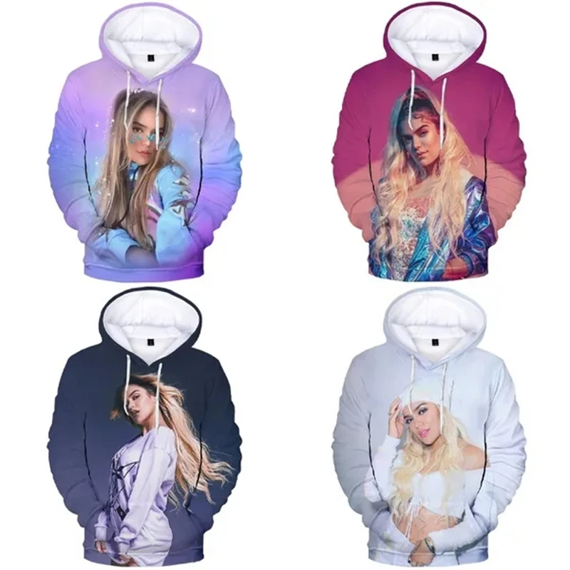 

Karol G New Autumn Men Women Sweatshirt Women Hoodies Outwear Handsome 3D Hoody Hio Hop Clothes Boys Girls Comfortable Tops