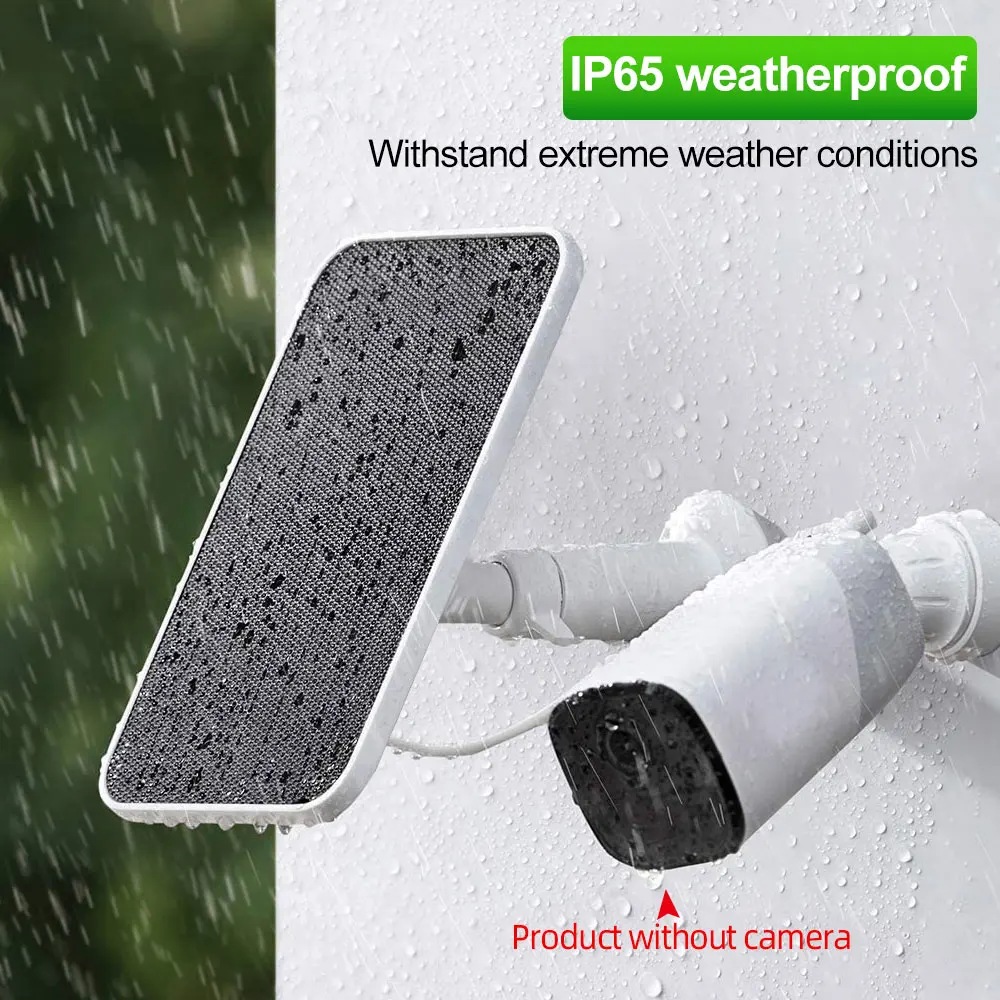 Водонепроницаемое зарядное устройство для солнечных панелей 3 Вт камеры