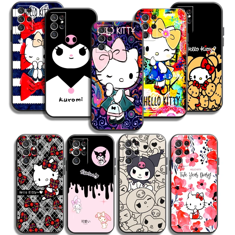

Hello Kitty 2022 Phone Cases For Samsung Galaxy A31 A32 A51 A71 A52 A72 4G 5G A11 A21S A20 A22 4G Carcasa Coque Back Cover