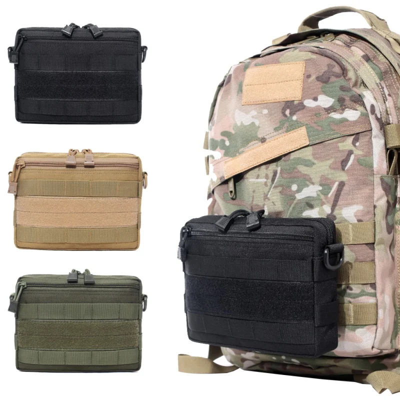 

EDC Tactical Nylon Molle Utility Organizer Tool Bag Vest Waist Pouch Storage Bag Waterproof Field Sundries Bag Outdoor Hunting