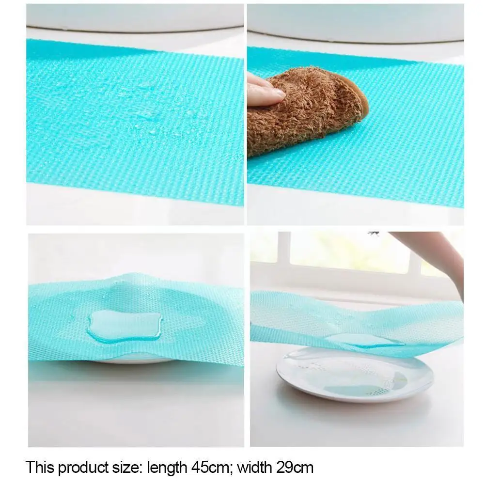 4 Pieces of Cabinet Mat Refrigerator Can Be Cut Clean to Easy Heat Anti-fouling Insulation Waterproof G1A8 |