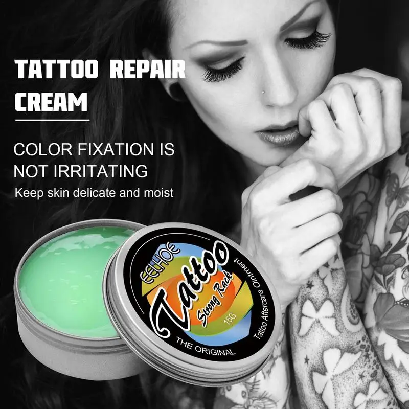 

Tattoo Aftercare Cream Herbal Tattoo Repair Balm Tattoo Fast Healing Ointment Moisturizer Lotion Refresh Old Tattoos Skin Care