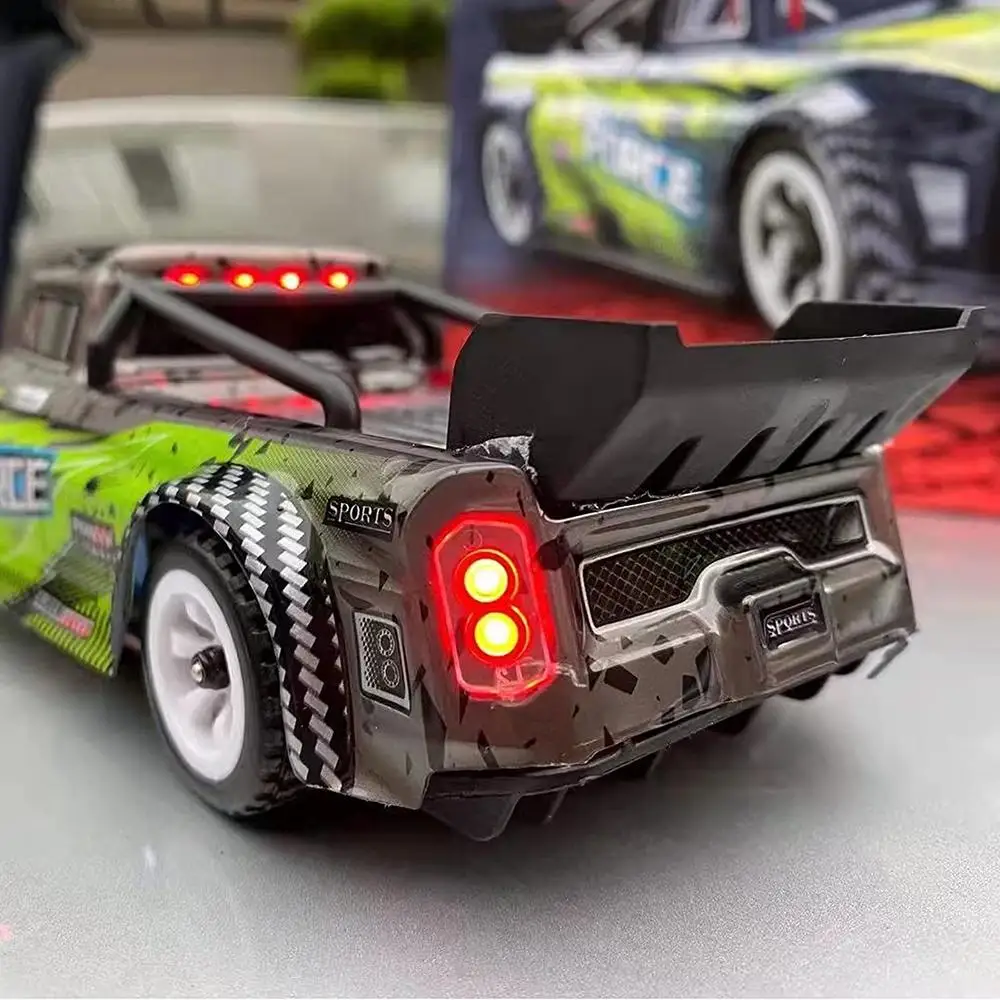 Wltoys K989 Upgraded 284131 1/28 With Led Lights 2.4g 4wd 30km/h Metal Chassis Electric High Speed Off-road Drift Rc  Cars enlarge