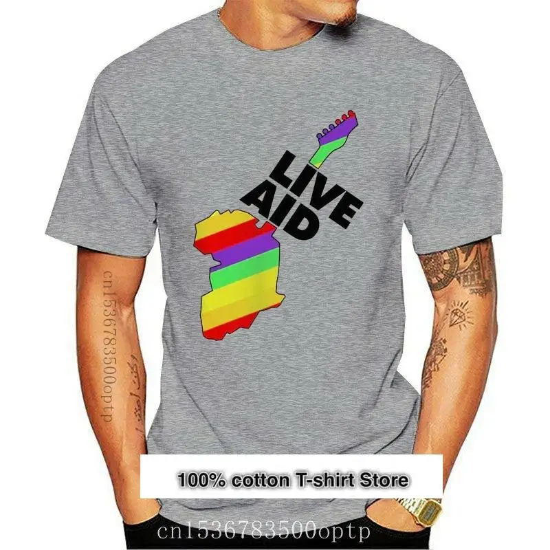 

Camiseta con estampado de La Reina Durán, nueva playera Vintage de ayuda en vivo, 1985