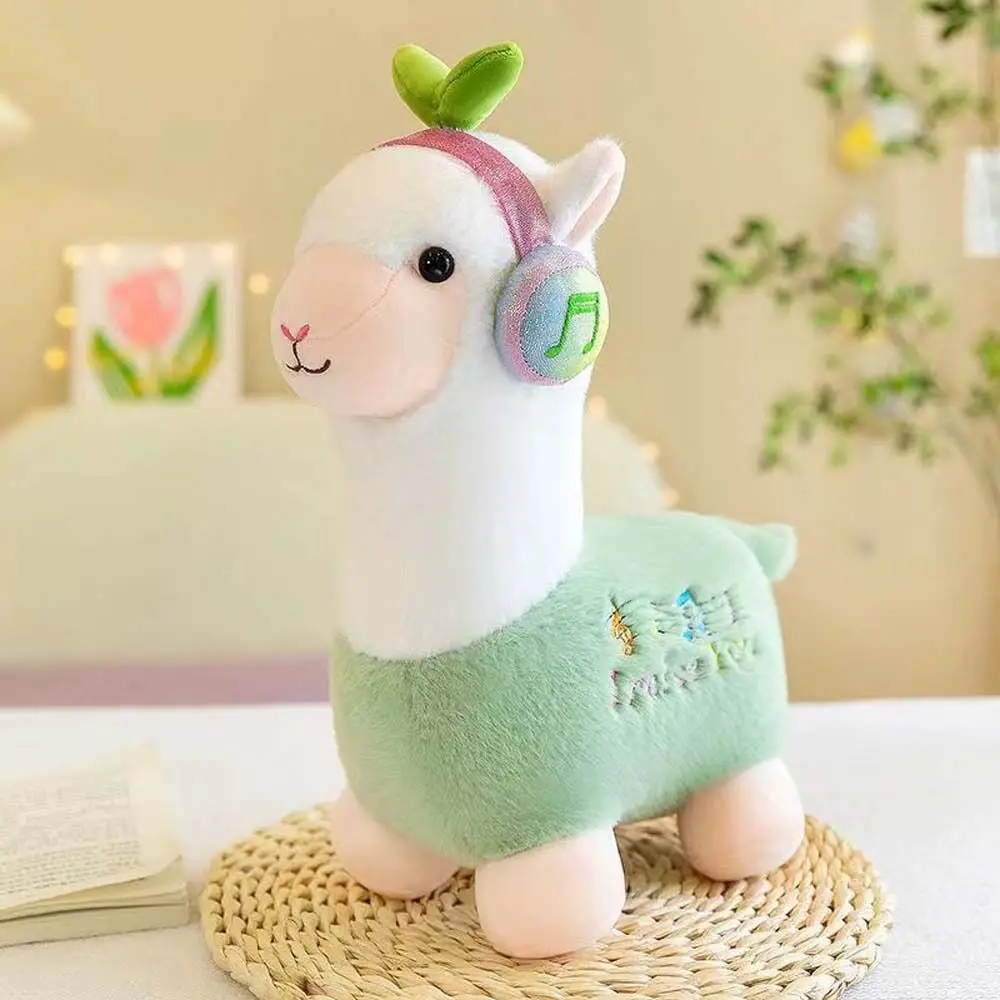 Игрушка-животное куклы-животные плюшевая подушка альпакассо кукла-лама мягкие