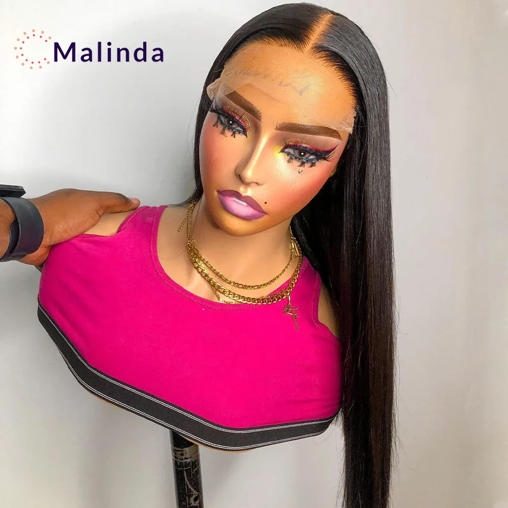 Парик с двойным рисунком без клея предварительно выщипанные человеческие волосы