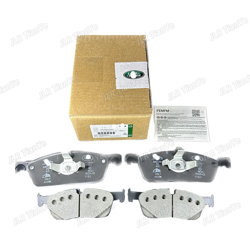 

LAND ROVER FOR FRONT BRAKE PADS RR EVOQUE DISCOVERY SPORT LR072681 =T4N13434=LR094236LR128263=LR090689
