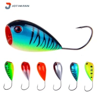 new topwater floating fishing lure 3d eyes with hooks 12 9g crankbait wave climbing water hard plastic swim baits fishing tackle