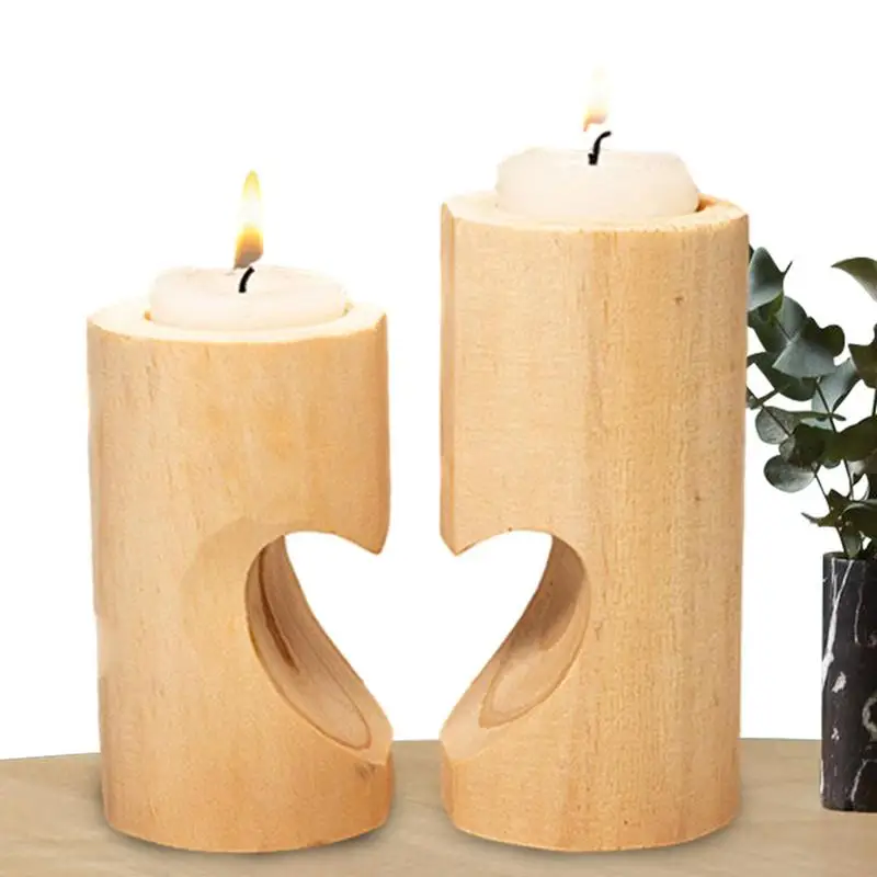 Country Style Candlestick Idle Gift For Wedding Party Home Spa Christmas Birthday