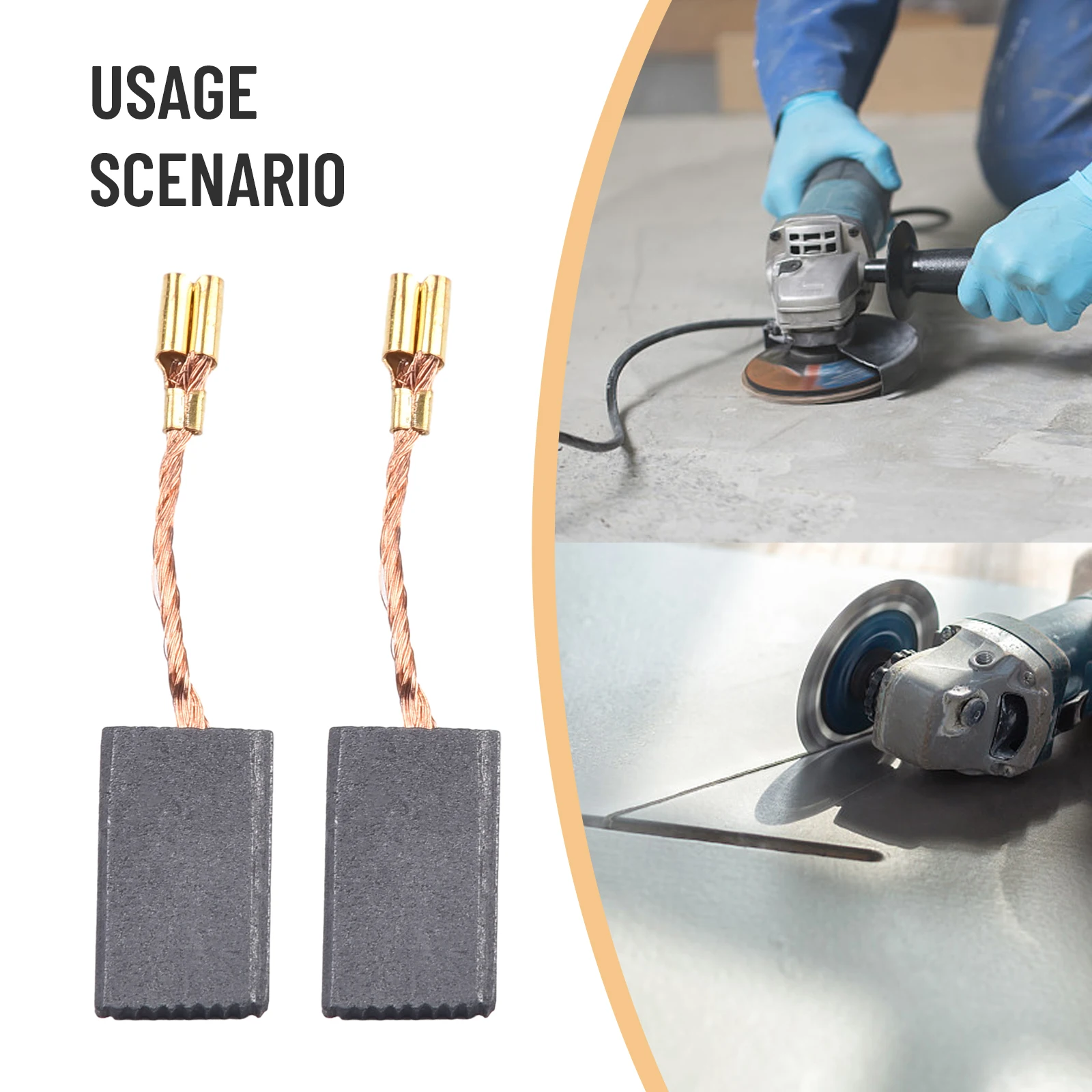 Для GWS 8-115 8 115 5X10X17 мм Набор углеродных щеток для углов BOSCH 5 x 10 (1 пара) BS6 2020 Новый