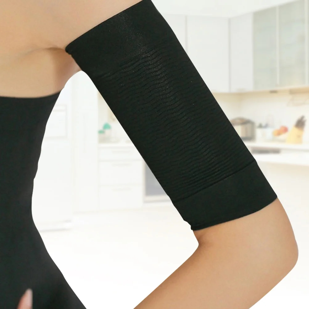 

2 Pairs Arm Shaping Sleeves Body Suit Shapers Plus Size Shaper Seamless Arm Sleeves Arm Shapewear Seamless Shapewear