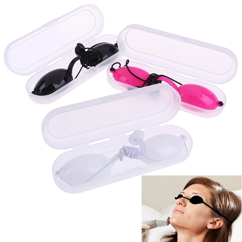 

1X Adjustable Full shading Safety Eyepatch Glasses Laser Light Safety Protection Goggles for Tattoo Photon Beauty Clinic Patient