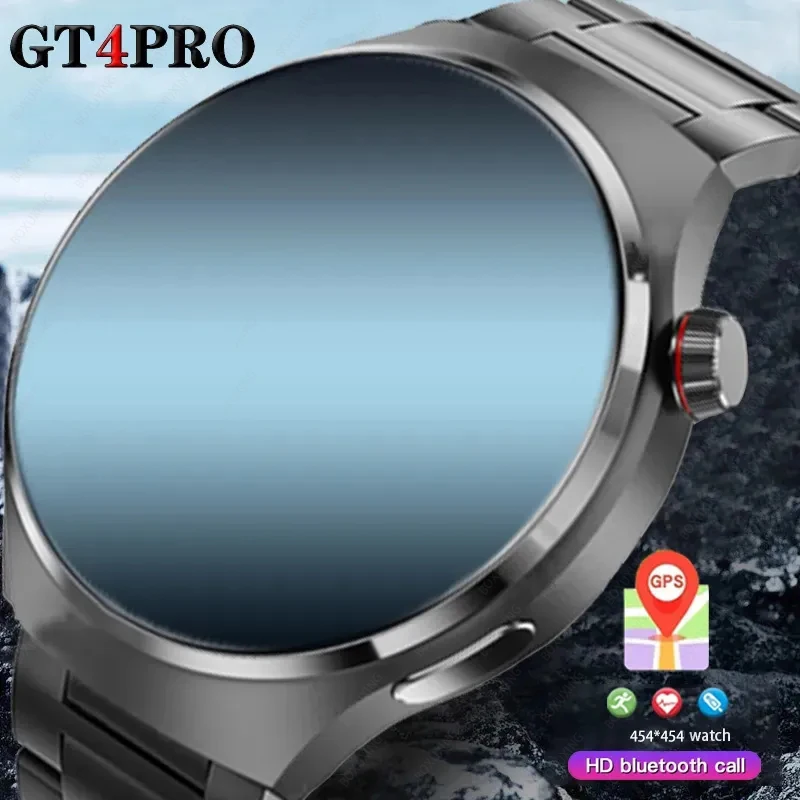 

Новинка мужские умные часы с GPS ДЛЯ Huawei GT4 Pro 360*360 HD экран пульсометр Bluetooth звонки NFC IP68 Водонепроницаемые Смарт-часы с сахаром в крови