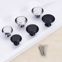 stainless steel mushroom knobs kitchen drawer cabinet wardrobe door knob handles for furniture
