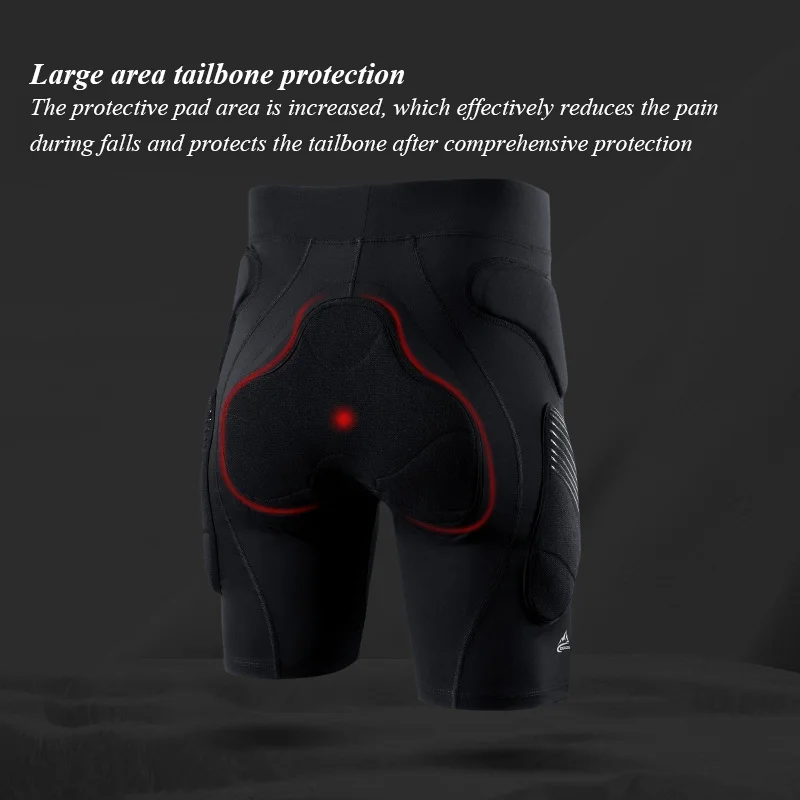 Защитные шорты с мягкой подкладкой для сноуборда лыж катания на коньках