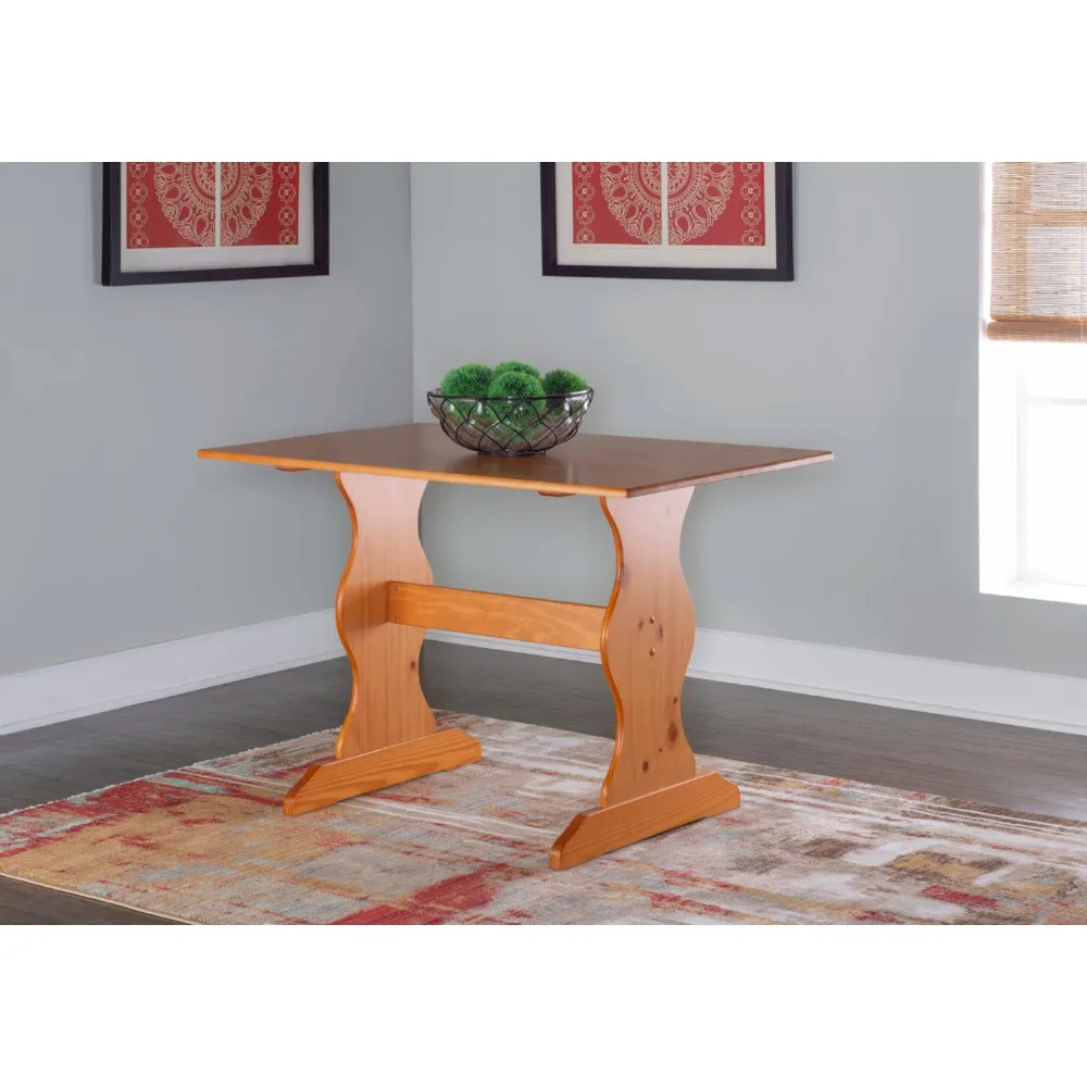 

Varden Nook Dining Table, Honey Finish