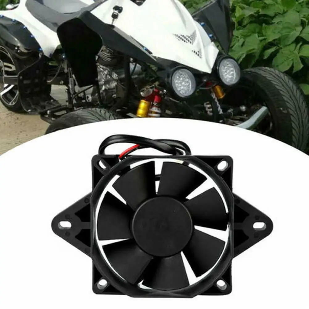 

Auto Window Fan Radiator Cooling Fan Fan 12V ABS Air Vent Cooling Fan Auto Window Fan For Most Kart Motorcycle BUGGY