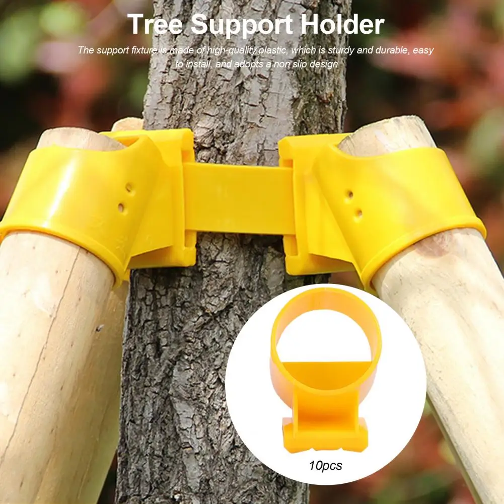 

10Pcs Practical Lightweight Easy to Install Large Tree Growing Support Stakes Home Supplies Tree Support Tree Support Stake
