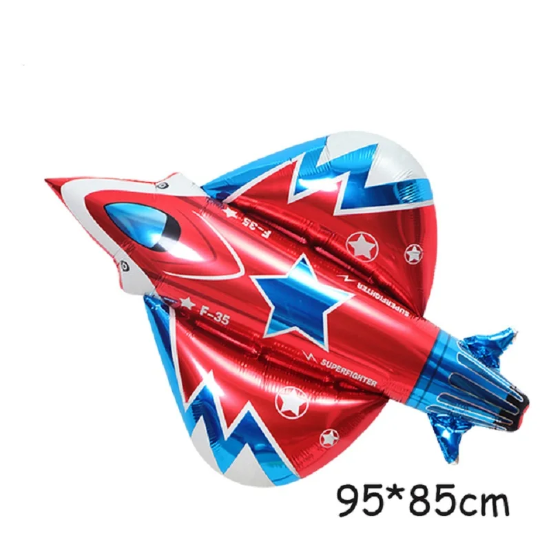 Воздушные шары из фольги в виде самолета 1 шт. |