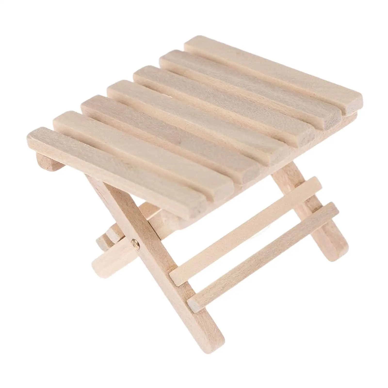 

Dollhouse Beach Table Dollhouse Decoration Mini Camping Table